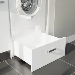 Cuisibane Coffre tiroir pour meuble lave-linge surélevé