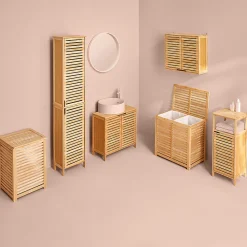 5Five Colonne 2 portes Bambou Sicela -