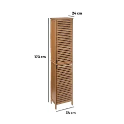 5Five Colonne 2 portes Bambou Sicela -
