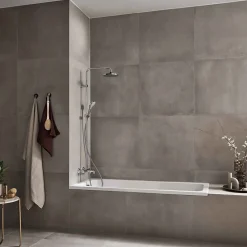 Hansgrohe Colonne bain douche thermostatique Vernis Blend 200 chromé