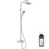 Robinet De Douche|Hansgrohe Colonne bain douche thermostatique Vernis Shape 230 chromé + nettoyant Briochin