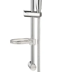 Autres Colonne Barre de douche chromee entraxe reglable 70 cm douchette monojet mobile
