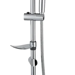 Colonne De Douche Thermostatique|Autres Colonne Barre de douche chromee fixation reglable 70 cm douchette 1 jet mobile