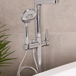 GoodHome Colonne de baignoire ilot Cavally