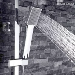 Imex Colonne de Douche Anti-Calcaire Chrome FIYI BDF016