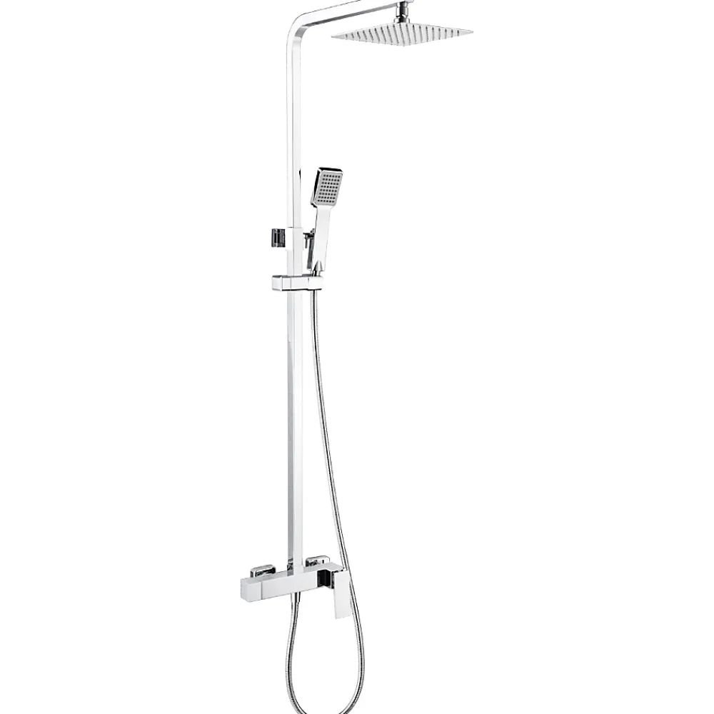 Imex Colonne de Douche Anti-Calcaire Chrome FIYI BDF016