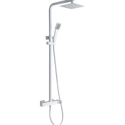Imex Colonne de Douche Anti-Calcaire Blanc Mat FIYI BDF016/BL