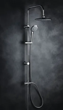Laneri Colonne de douche pont avec pommeau douche cervical circulaire