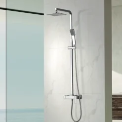 Colonne De Douche Mécanique|Imex Colonne de Douche Anti-Calcaire Chrome PISA BDP048