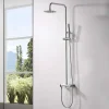 Colonne De Douche Mécanique|Imex Colonne de Douche Anti-Calcaire Chrome OLIMPO BDC033