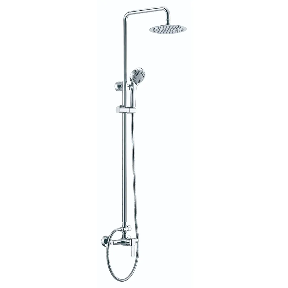 Colonne De Douche Mécanique|Imex Colonne de Douche Anti-Calcaire Chrome ROMA BDR001