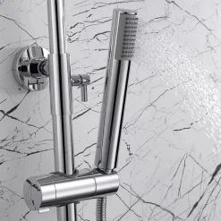 Colonne De Douche Mécanique|Imex Colonne de Douche Anti-Calcaire Chrome BDD038