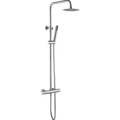 Colonne De Douche Mécanique|Imex Colonne de Douche Anti-Calcaire Chrome BDD038