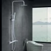 Colonne De Douche Mécanique|Imex Colonne de Douche Anti-Calcaire Blanc Mat DINAMARCA BDR031/BL