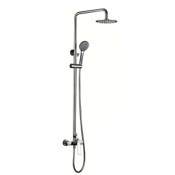 Colonne De Douche Mécanique|Imex Colonne de Douche Anti-Calcaire Chrome LUXOR BDX023