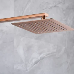Imex Colonne de Douche Anti-Calcaire Or Rose Cuivré PISA BDP048/ORC