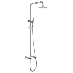 Imex Colonne de Douche Anti-Calcaire Niquel Brossé MONZA BDM039/NQ