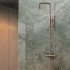 Imex Colonne de Douche Anti-Calcaire Or Rose Cuivré BDD038/ORC