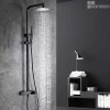 Imex Colonne de Douche Anti-Calcaire Noir Mat SUECIA BDC032/NG