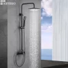 Colonne De Douche Mécanique|Imex Colonne de Douche Anti-Calcaire Black Gun Métal ART BDAR025/BGM
