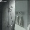 Colonne De Douche Mécanique|Imex Colonne de Douche Anti-Calcaire Nickel Brossé URAL BDG040/NQ