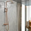 Imex Colonne de Douche Anti-Calcaire Or Rose Cuivré MONZA BDM039/ORC