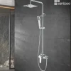 Colonne De Douche Mécanique|Imex Colonne de Douche Anti-Calcaire Chrome ART BDAR025