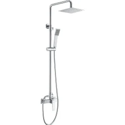 Colonne De Douche Mécanique|Imex Colonne de Douche Anti-Calcaire Chrome ART BDAR025