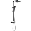 Auralum Max Colonne de Douche avec Robinetterie Thermostatique, Ensemble de Douche avec pommeau + douchette + flexible