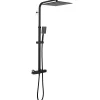 Colonne De Douche Thermostatique|Auralum Max Colonne de Douche avec Robinetterie Thermostatique, Ensemble de Douche avec pommeau + douchette