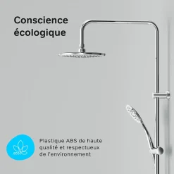 Robinet De Baignoire|Am.Pm Europe Colonne de douche baignoire sans robinet, Système de douche, Barre de douche Chrome F07TB000 Hit AM.PM