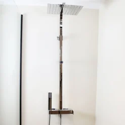 Essebagno Colonne de douche chromée avec mitigeur mécanique Kiara