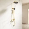 Colonne De Douche Mécanique|Dileci Colonne de douche couleur 3 fonctions couleur or -