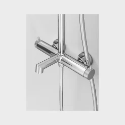 Colonne De Douche Mécanique|Dileci Colonne de douche couleur chrome -
