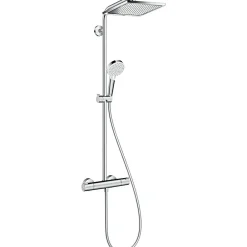 Colonne De Douche Thermostatique|Hansgrohe Colonne de douche Crometta E 240 chromé 27271000
