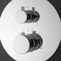 Imex Colonne de Douche Encastrée Thermostatique Anti-Calcaire Chrome MONZA GTD038