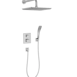 Colonne De Douche Encastrable|Jacob Delafon Colonne de douche encastrée thermostatique Modulo carré