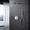 Colonne De Douche Encastrable|Imex Colonne de Douche Encastrée Thermostatique Anti-Calcaire Chrome MONZA GTM039