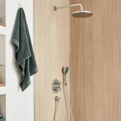 Jacob Delafon Colonne de douche encastrée thermostatique Modulo rond