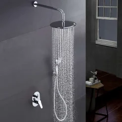 Imex Colonne de Douche Encastrée Anti-Calcaire Chrome OSLO GPE005