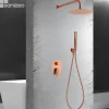 Imex Colonne de Douche Encastrée Anti-Calcaire Or Rose Cuivré DELOS GPD055/ORC