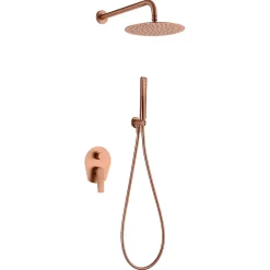 Imex Colonne de Douche Encastrée Anti-Calcaire Or Rose Cuivré DELOS GPD055/ORC