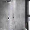 Imex Colonne de Douche Encastrée Anti-Calcaire Chrome SUECIA BDC032-6