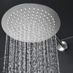 Imex Colonne de Douche Encastrée Thermostatique Anti-Calcaire en Niquel Brossé MONZA GTM039/NQ