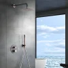 Colonne De Douche Encastrable|Imex Colonne de Douche Encastrée Thermostatique Anti-Calcaire Gris et Champagne MONZA GTD038/GC
