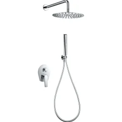 Imex Colonne de Douche Encastrée Anti-Calcaire Chrome DELOS GPD055
