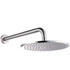 Colonne De Douche Encastrable|Bellegno Colonne de douche encastrée thermostatique CORPOSA acier brossé