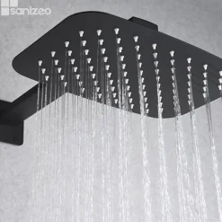 Imex Colonne de Douche Encastrée Anti-Calcaire Noir Mat HIDRA GPH035/NG