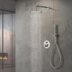 Colonne De Douche Encastrable|Imex Colonne de Douche Encastrée Anti-Calcaire Chrome MONZA GPM039