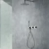 Imex Colonne de Douche Encastrée Thermostatique Anti-Calcaire Chrome ASSEN GTA052
